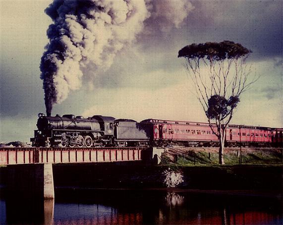 700 class farewell - Willunga line S.A. 1960s